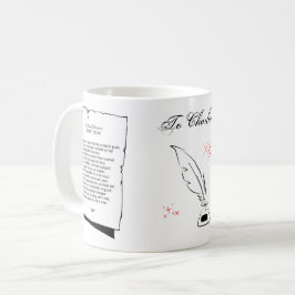 Shakespeare Sonnet 133 Kaffemugg