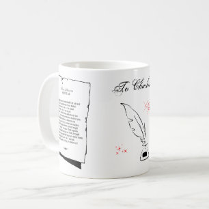 Shakespeare Sonnet 57 Kaffemugg