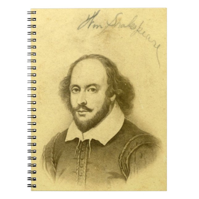 Shakespeare Spiral Anteckningsbok (Framsidan)