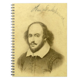 Shakespeare Spiral Anteckningsbok