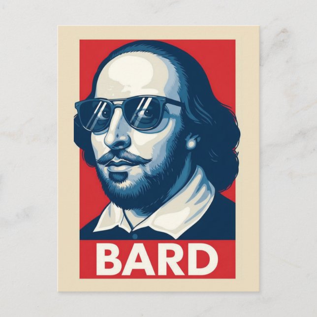 Shakespeare Stratford-upon-Avon England Travel Vykort (Framsida)