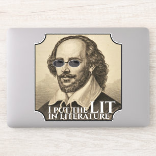 Shakespeare Sunglasses Lit Klistermärken