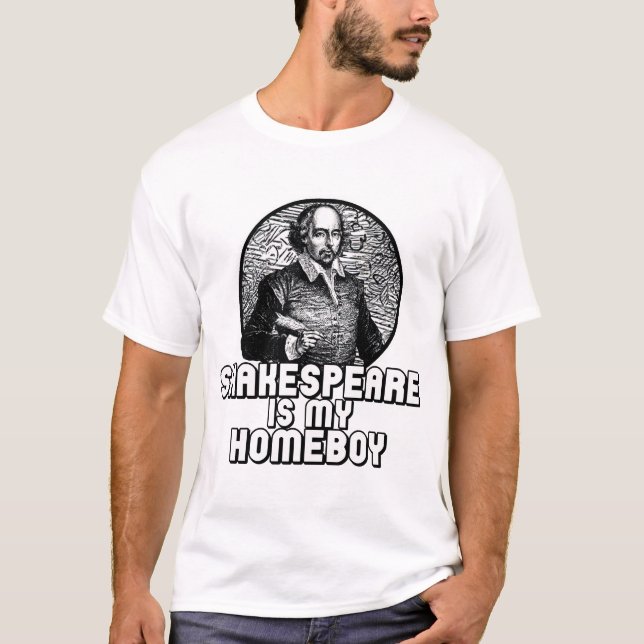 Shakespeare Tee Shirt (Framsida)