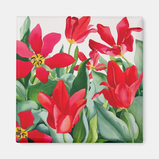 Shakespeare Tulips Magnet (Framsidan)