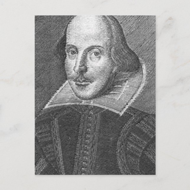 Shakespeare Vykort (Framsida)