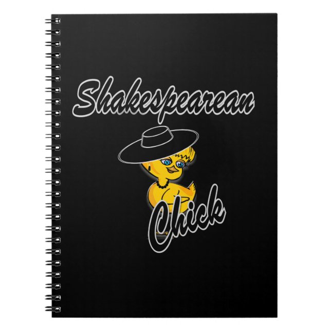 Shakespearean-Chick nr 4 Anteckningsbok (Framsidan)