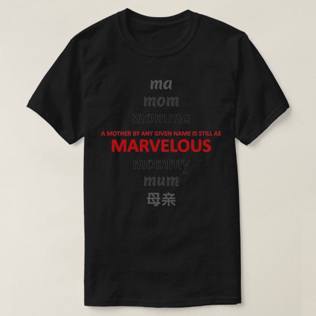 Shakespeareanesque Marvelous Mamma Premium  T Shirt (Design framsida)