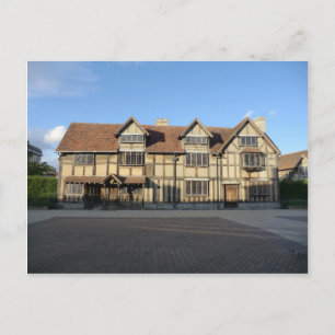 Shakespeare's Birthplace in Stratford On Avon Vykort