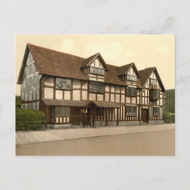Shakespeare's Birthplace, Stratford-upon-Avon, För Vykort (Framsida)