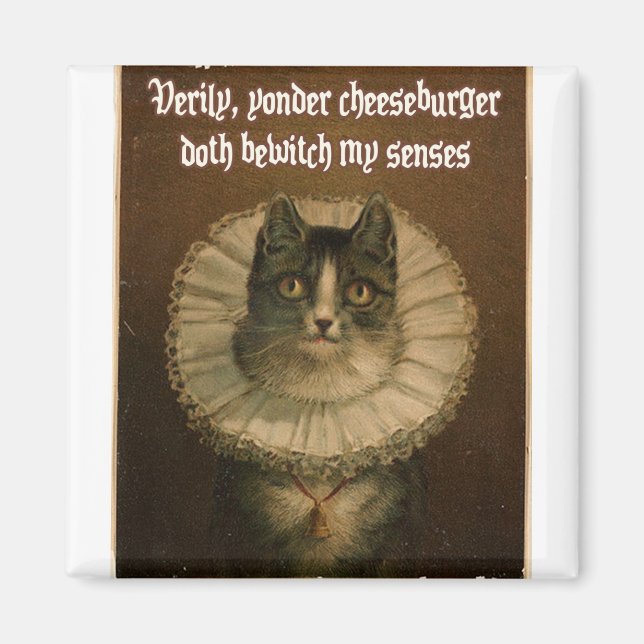 Shakespeare's Cat Magnet (Framsidan)