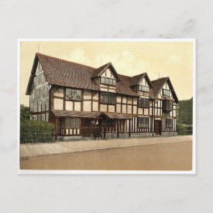 Shakespeares födelseort, Stratford-on-Avon, Engla Vykort
