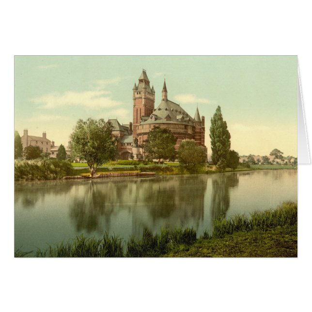 Shakespeares minnes- Theatre, Stratford-på-Avon Hälsningskort (Framsidan Horizontal)