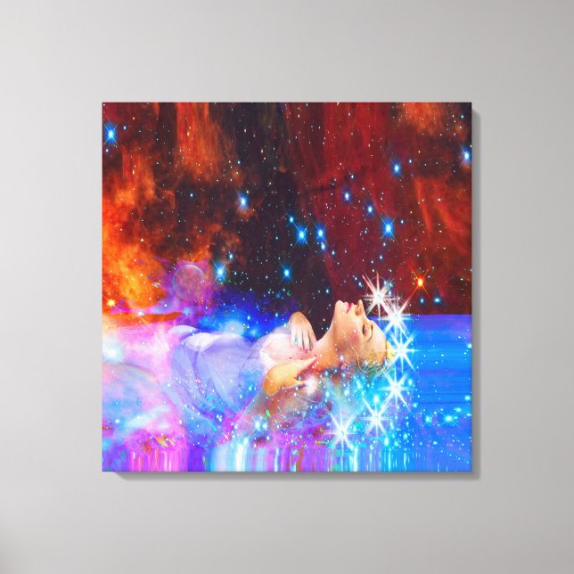 Shakespeare's Ophelia Canvastryck (Framsida)