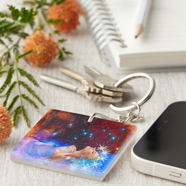 Shakespeare's Ophelia Keychain (Högra Framsidan)