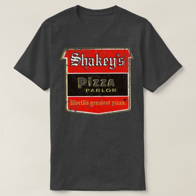 Shakeys Pizza Parlor T Shirt (Design framsida)
