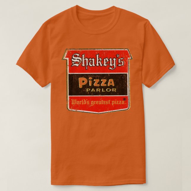 Shakeys Pizza Parlor T Shirt (Design framsida)