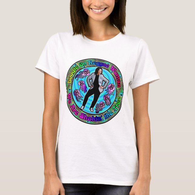 Shakin' träd - Boogie on - Kamala T Shirt (Framsida)