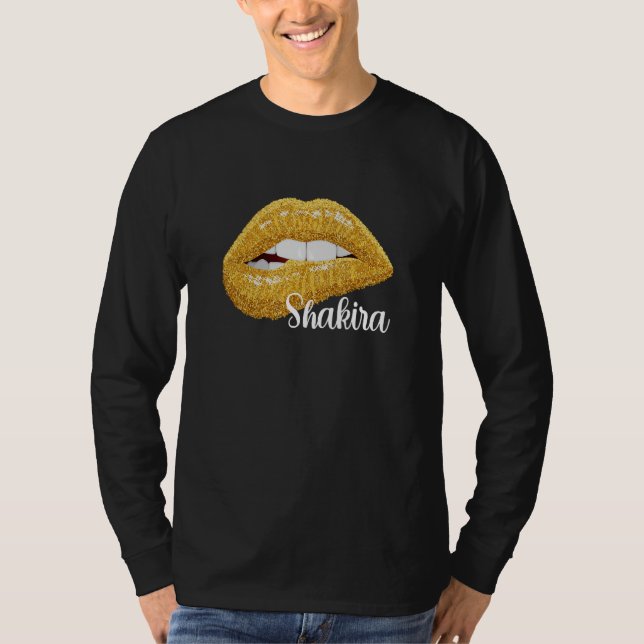 Shakira - First Namn Gift T Shirt (Framsida)