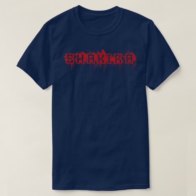 Shakira First Namn Halloween Costume Personlig T Shirt (Design framsida)