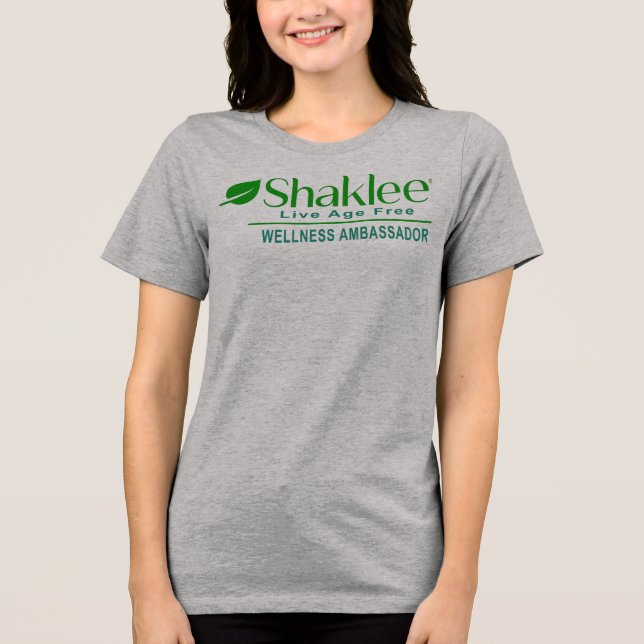 Shaklee Hälsa ambassadör T Shirt (Framsida)
