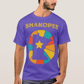 Shakopee Minnesota Vintage Distress Souvenir 1 T Shirt