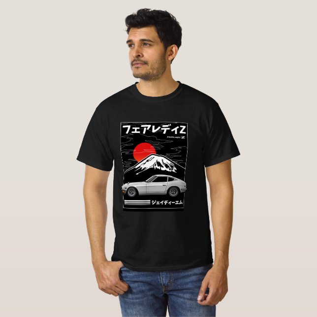 Shakotan ryttare 240Z över 1 T Shirt (Hel framsida)