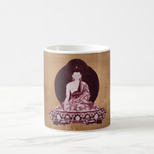 Shakyamuni Buddha Grunge Vintage Kaffemugg