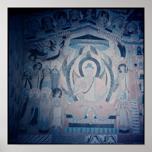 Shakyamuni Buddha preaching Poster (Framsidan)