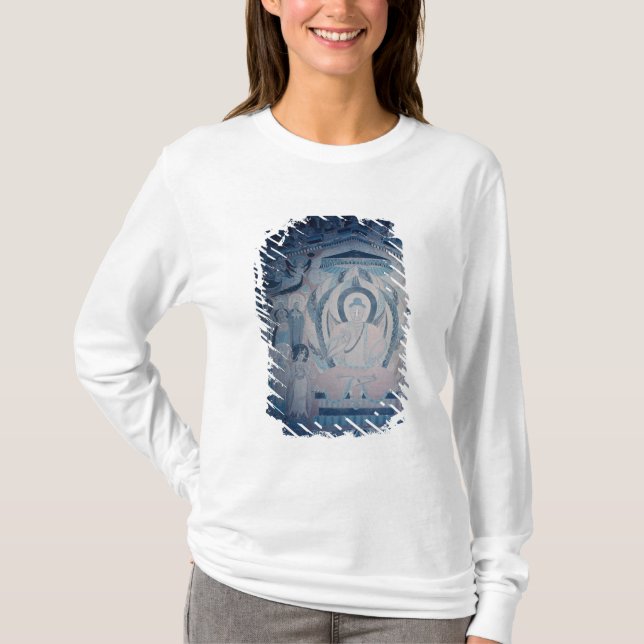 Shakyamuni Buddha predika T-shirt (Framsida)