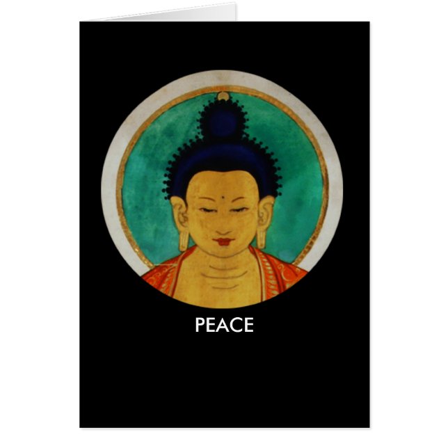 Shakyamuni FRED Hälsningskort (Framsidan)