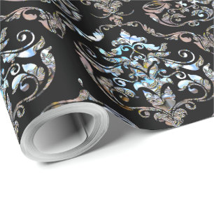 Shalliveye barock damastast elegans 30 ft presentpapper