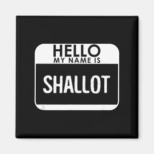 Shallot Kostymskjorta Roligt Enkelt Halloween-outf Magnet