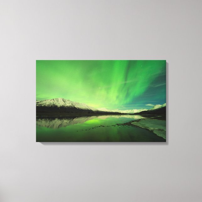 Shallow-Aurora Canvastryck (Framsida)