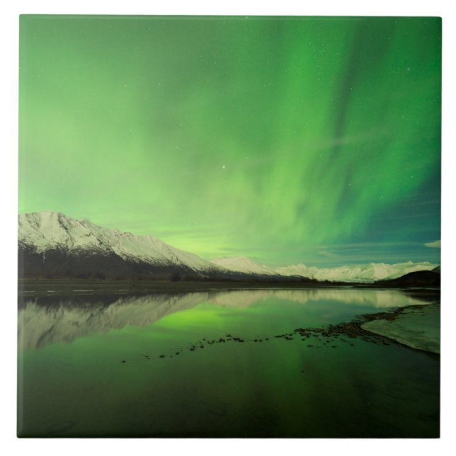 Shallow-Aurora Kakelplatta (Framsidan)