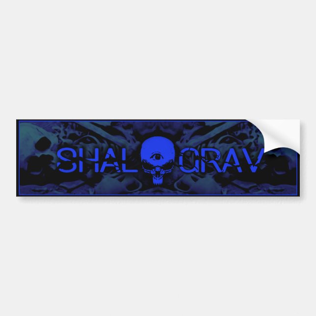 Shalograv hummer bildekal (Framsidan)