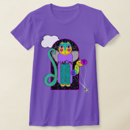 Shalom Angel Cat T Shirt