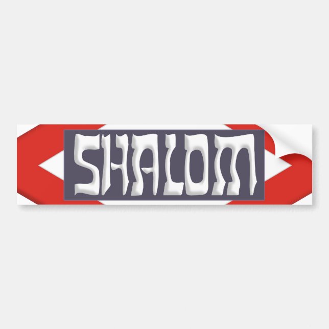 Shalom Bildekal (Framsidan)
