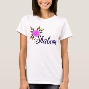 Shalom Blommigt T-Shirt