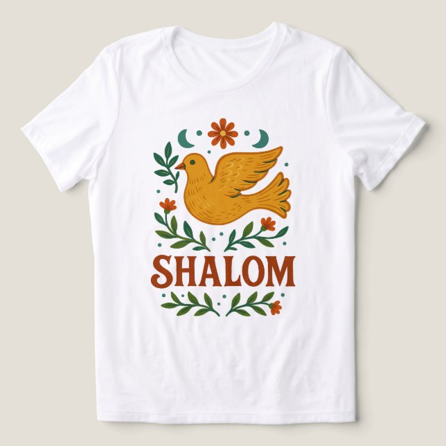 Shalom Duva Fred Jorden                            T Shirt (Design Framsida)