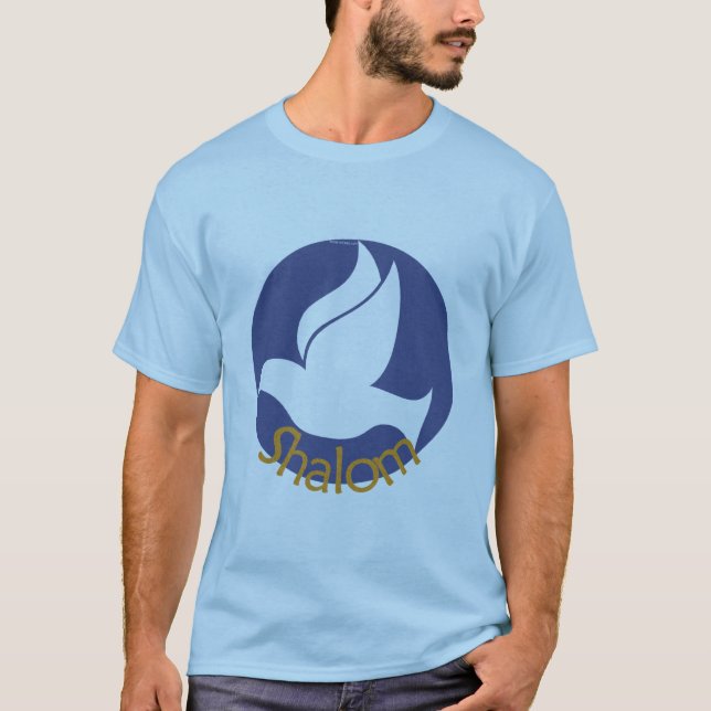 Shalom duvaT-tröja T-shirt (Framsida)