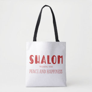 SHALOM-fred och lycka Tygkasse