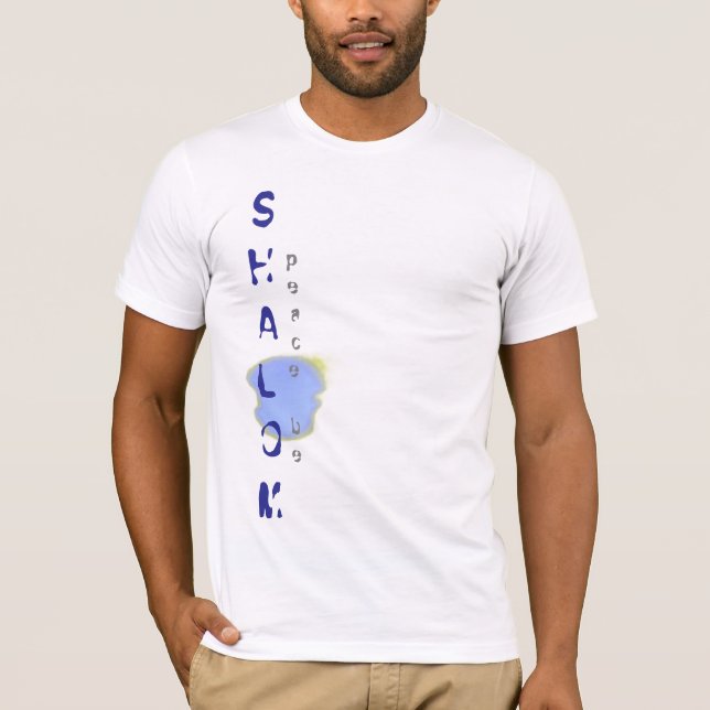 Shalom- Fred vare: T-Shirt (Framsida)