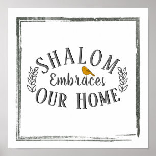 Shalom ger oss vår hemmabiokonst poster
