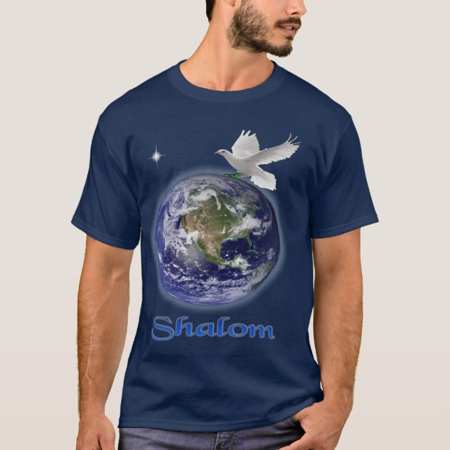Shalom kläder t shirt (Framsida)