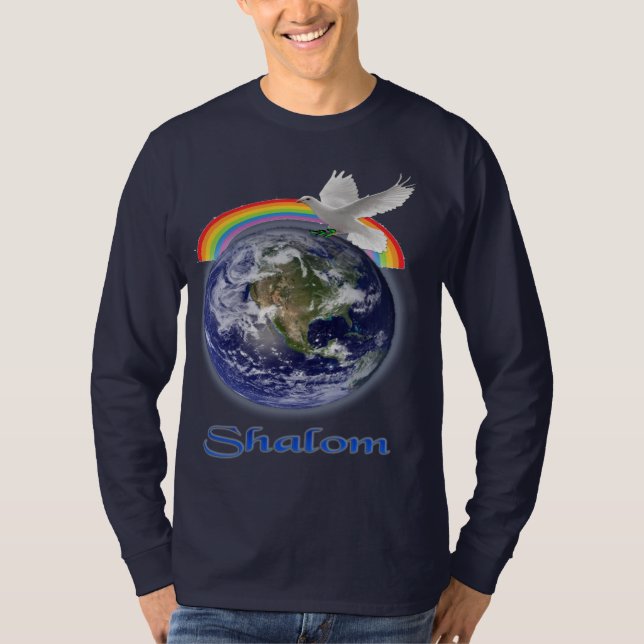 Shalom-kläder T Shirt (Framsida)