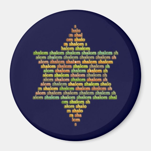 Shalom Magnet (Framsidan)