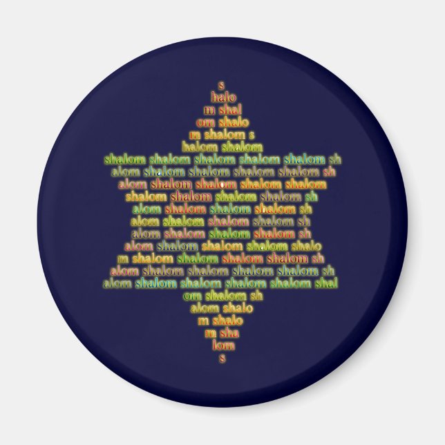 Shalom Magnet (Framsidan)