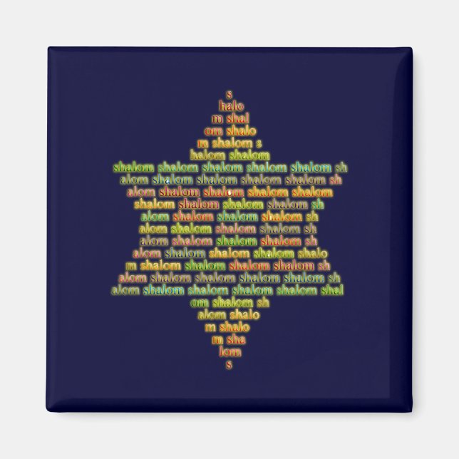 Shalom Magnet (Framsidan)