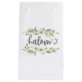 Shalom (med Lilies och David Star)