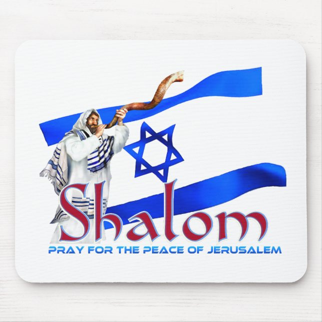 SHALOM Pray for Peace of Jerusalem Musmatta (Framsidan)